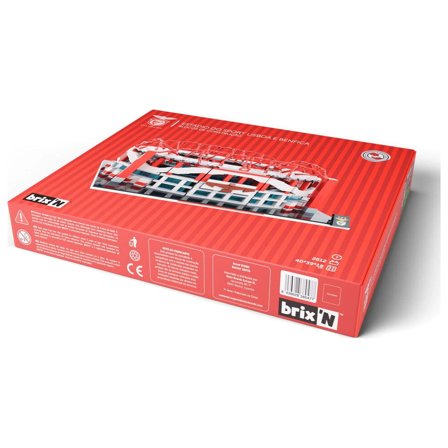 Benfica premium stadion set 2560pcs fotografija izdelka