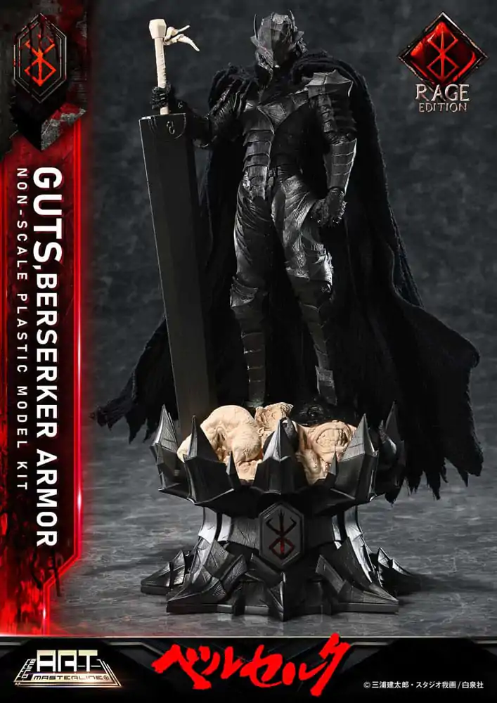 Berserk Build Art Masterline komplet plastičnih modelov Guts Berserker Armor Rage 30 cm fotografija izdelka