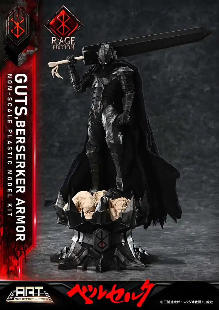 Berserk Build Art Masterline komplet plastičnih modelov Guts Berserker Armor Rage 30 cm fotografija izdelka