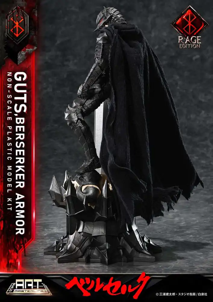Berserk Build Art Masterline komplet plastičnih modelov Guts Berserker Armor Rage 30 cm fotografija izdelka