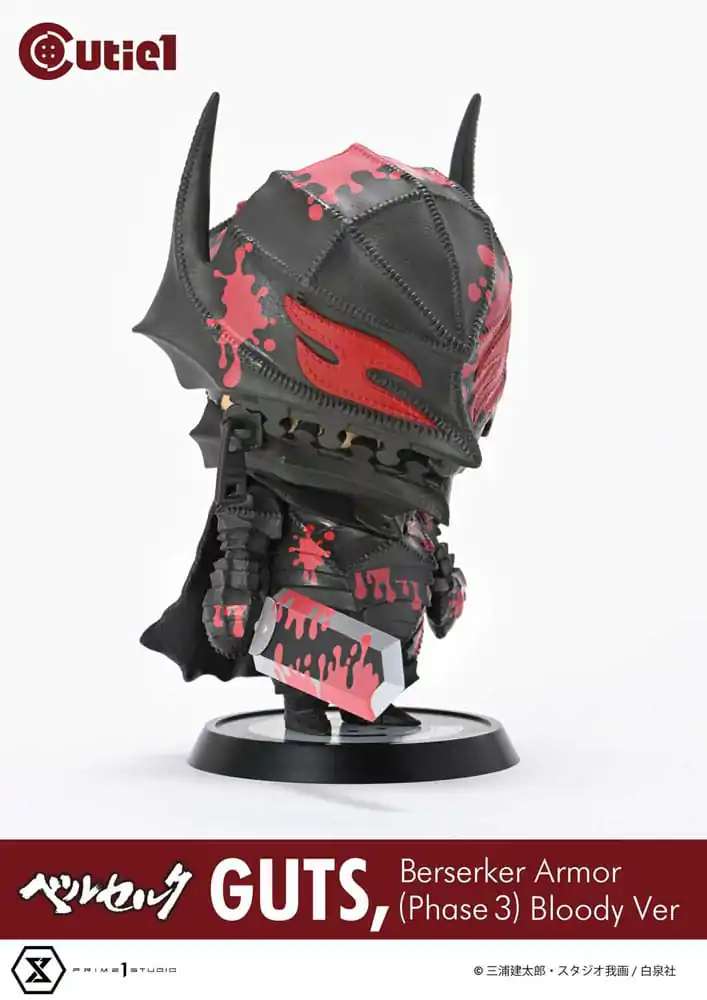 Berserk Cutie1 PVC Figura Guts Berserker Armor (Phase 3) Bloody Ver. 12 cm fotografija izdelka