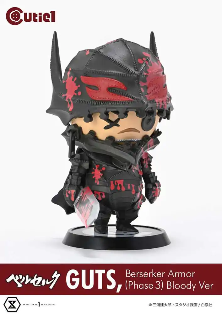 Berserk Cutie1 PVC Figura Guts Berserker Armor (Phase 3) Bloody Ver. 12 cm fotografija izdelka