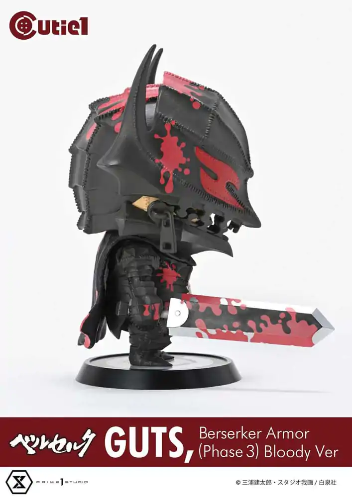 Berserk Cutie1 PVC Figura Guts Berserker Armor (Phase 3) Bloody Ver. 12 cm fotografija izdelka