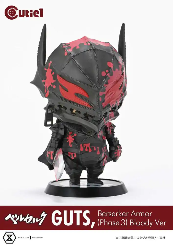 Berserk Cutie1 PVC Figura Guts Berserker Armor (Phase 3) Bloody Ver. 12 cm fotografija izdelka