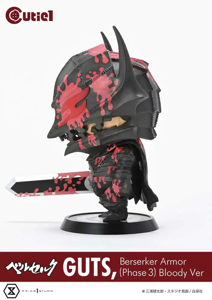 Berserk Cutie1 PVC Figura Guts Berserker Armor (Phase 3) Bloody Ver. 12 cm fotografija izdelka