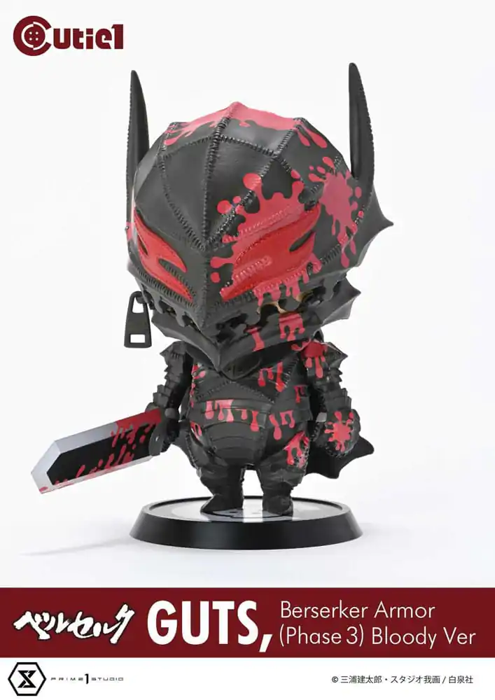 Berserk Cutie1 PVC Figura Guts Berserker Armor (Phase 3) Bloody Ver. 12 cm fotografija izdelka