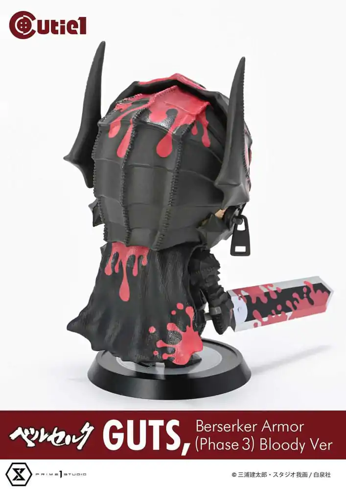 Berserk Cutie1 PVC Figura Guts Berserker Armor (Phase 3) Bloody Ver. 12 cm fotografija izdelka