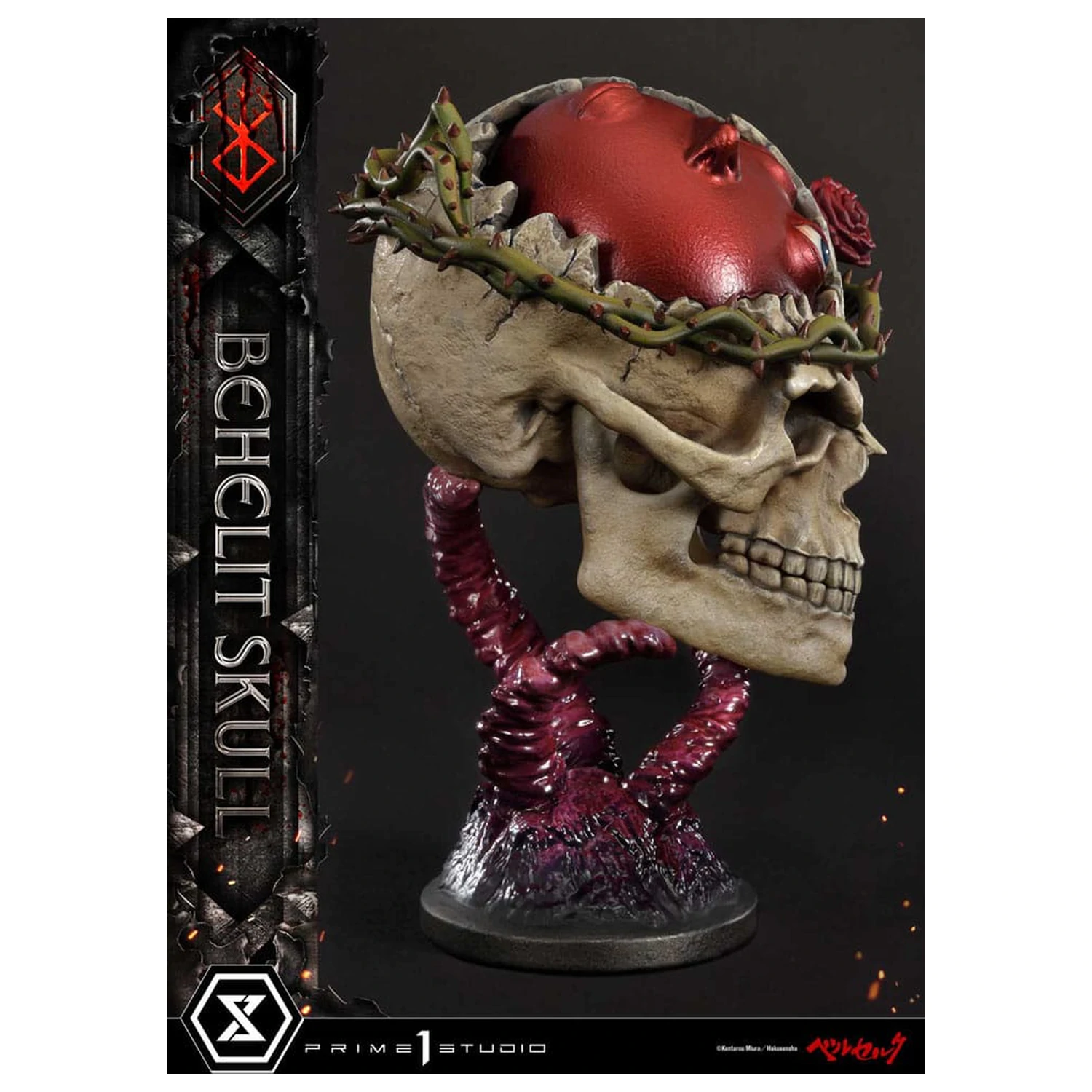 Berserk Life Scale Masterline Series kip 1/4 Behelit Skull 20 cm fotografija izdelka