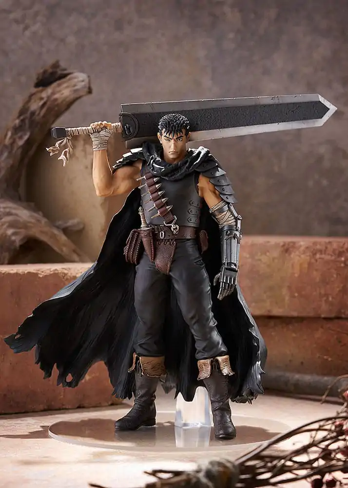 Berserk Pop Up Parade L PVC Kip Guts (Black Swordsman) 22 cm fotografija izdelka