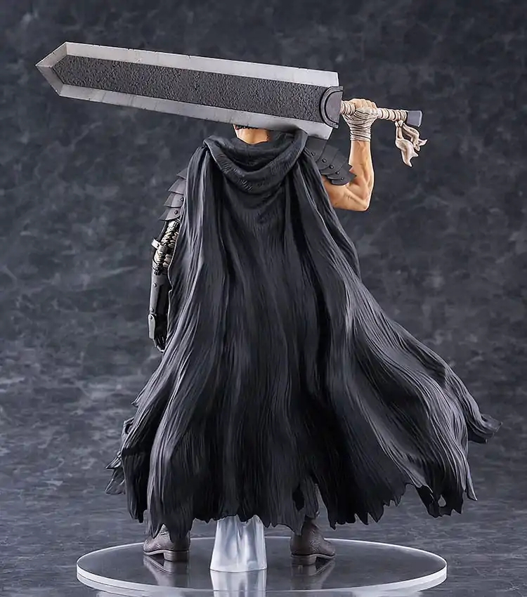 Berserk Pop Up Parade L PVC Kip Guts (Black Swordsman) 22 cm fotografija izdelka