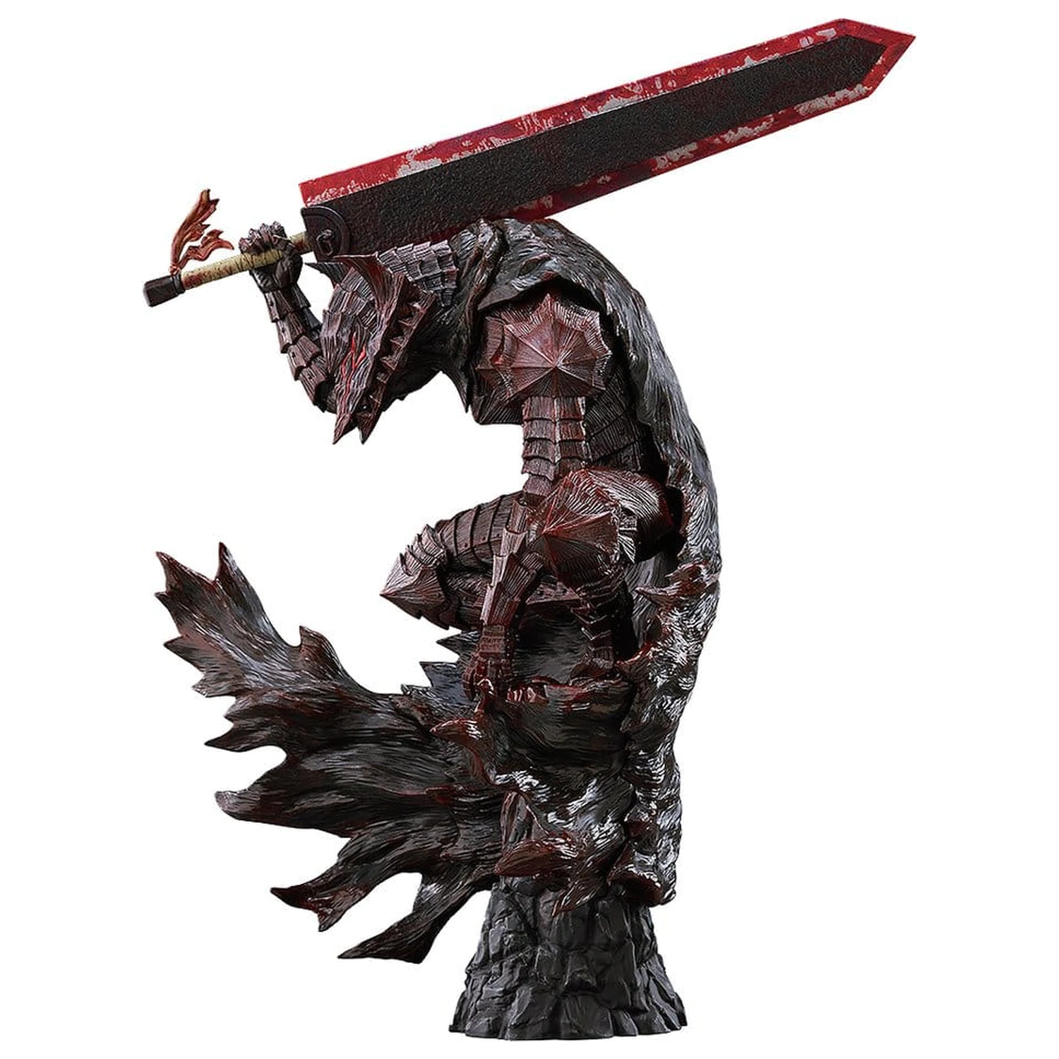 Berserk Pop Up Parade PVC figura Guts (Berserker Armor): Bloody Paint Ver. L velikost 28 cm fotografija izdelka