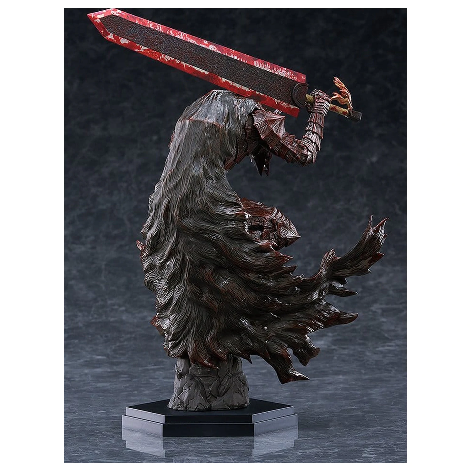 Berserk Pop Up Parade PVC figura Guts (Berserker Armor): Bloody Paint Ver. L velikost 28 cm fotografija izdelka