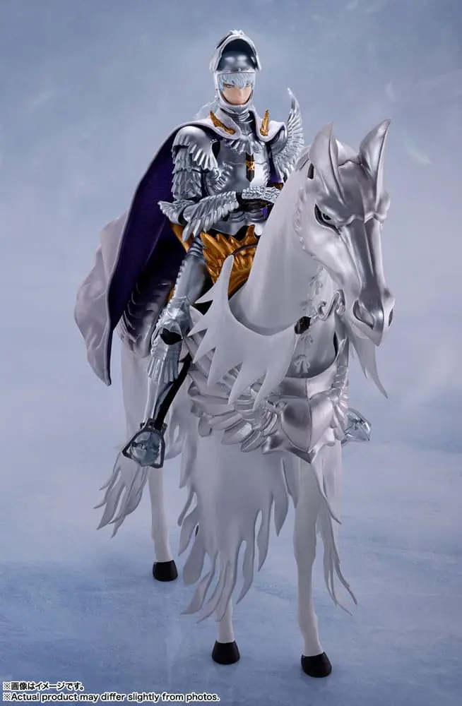 Berserk S.H. Figuarts Akcijska figura Griffith (Hawk of Light) 15 cm fotografija izdelka