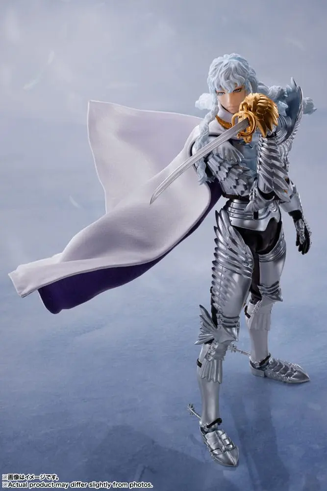 Berserk S.H. Figuarts Akcijska figura Griffith (Hawk of Light) 15 cm fotografija izdelka