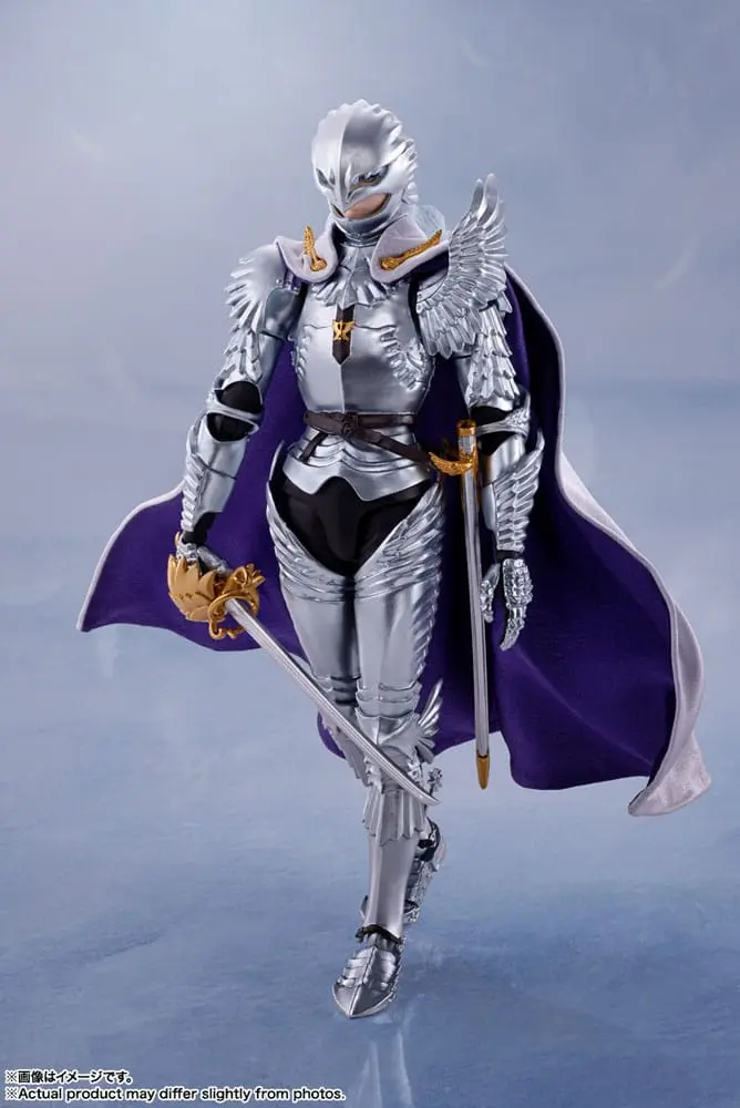 Berserk S.H. Figuarts Akcijska figura Griffith (Hawk of Light) 15 cm fotografija izdelka