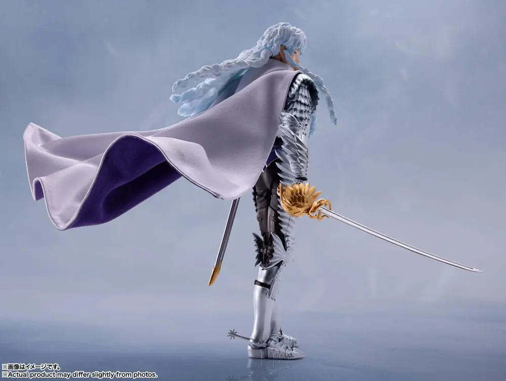 Berserk S.H. Figuarts Akcijska figura Griffith (Hawk of Light) 15 cm fotografija izdelka