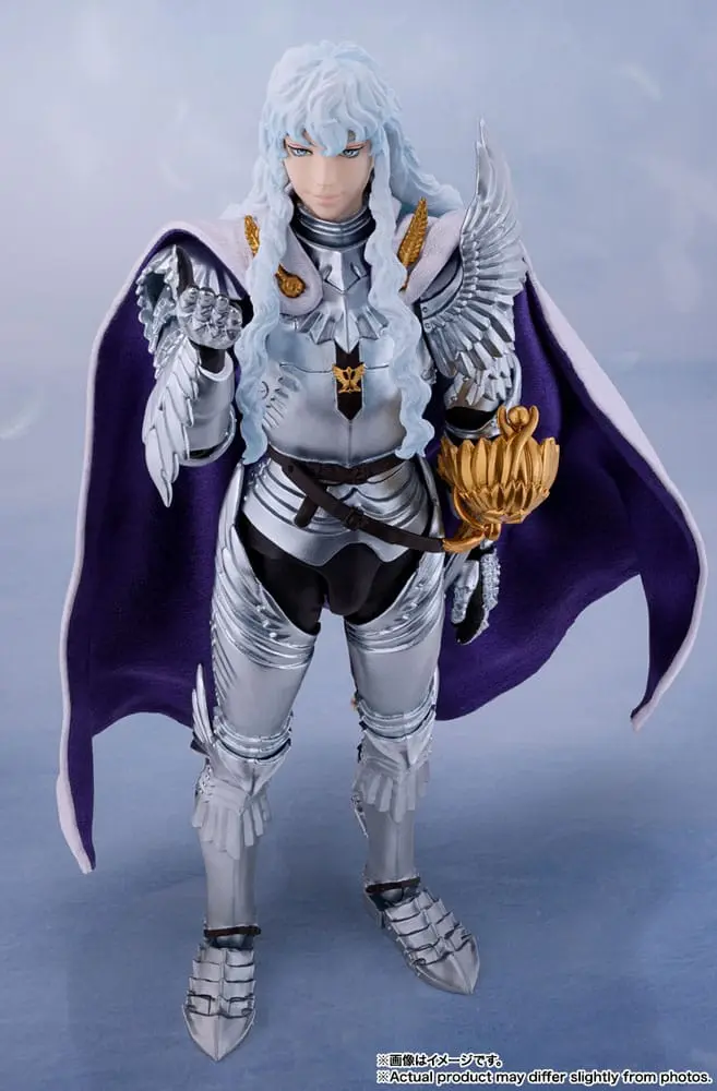 Berserk S.H. Figuarts Akcijska figura Griffith (Hawk of Light) 15 cm fotografija izdelka