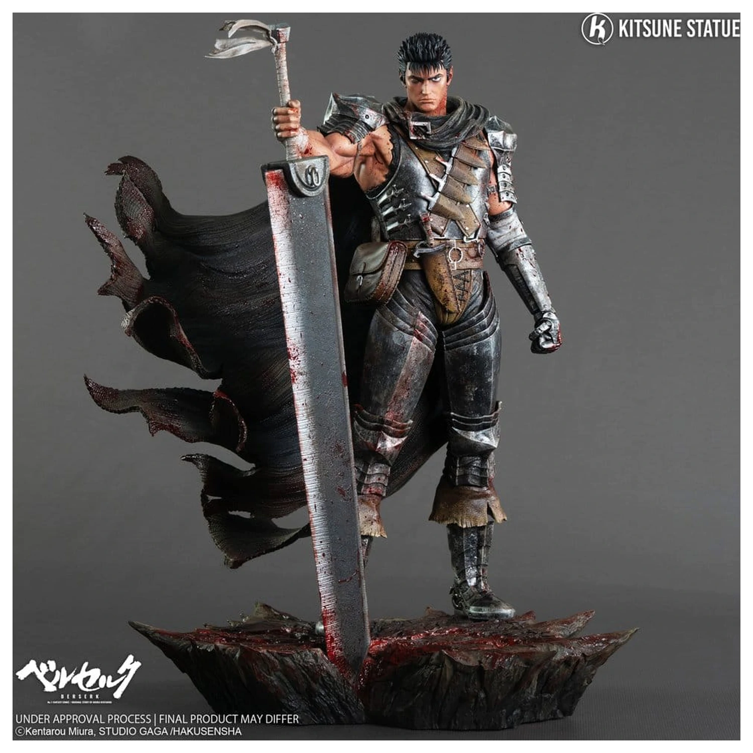 Berserk Kip 1/6 Guts 38 cm fotografija izdelka