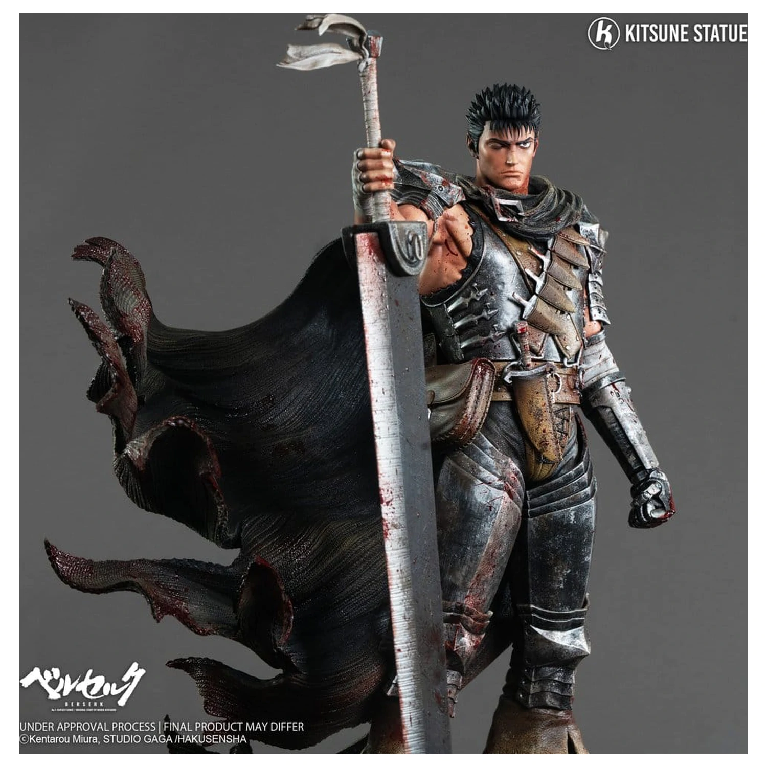 Berserk Kip 1/6 Guts 38 cm fotografija izdelka
