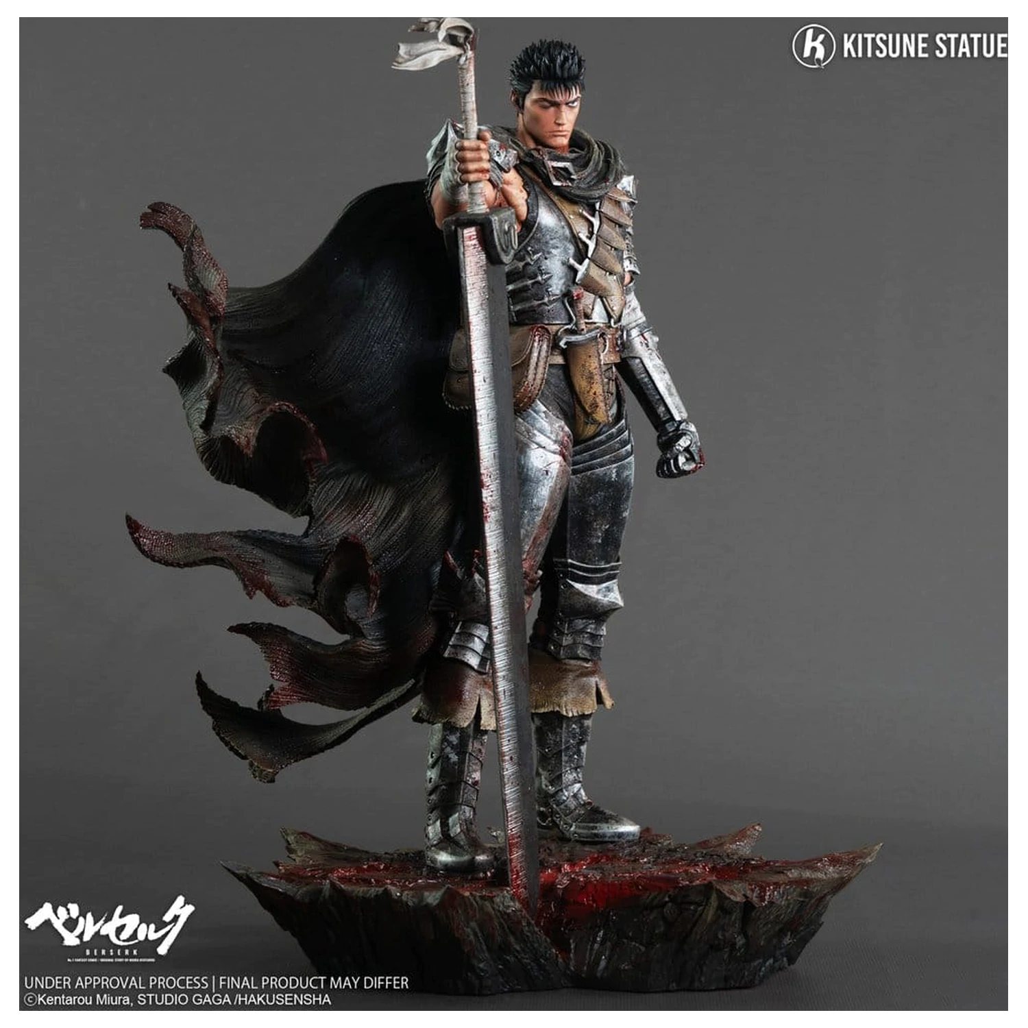 Berserk Kip 1/6 Guts 38 cm fotografija izdelka