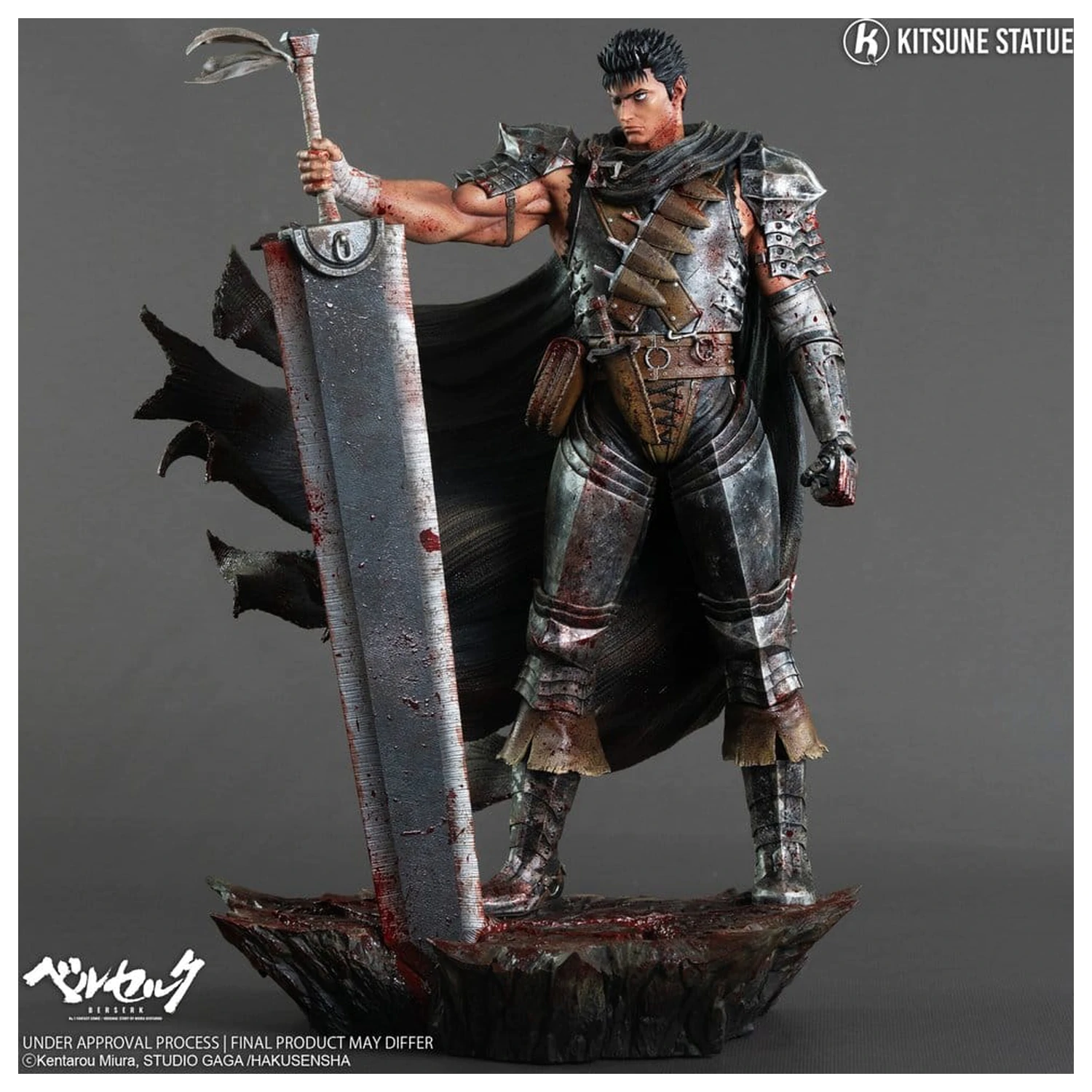 Berserk Kip 1/6 Guts 38 cm fotografija izdelka