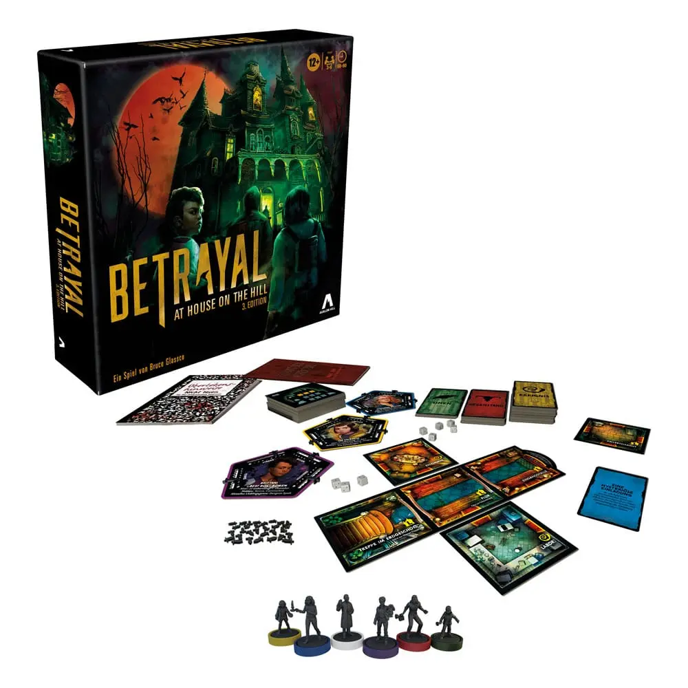 Betrayal at House on the Hill Board Game 3. Edition *German Version* - družabna igra fotografija izdelka