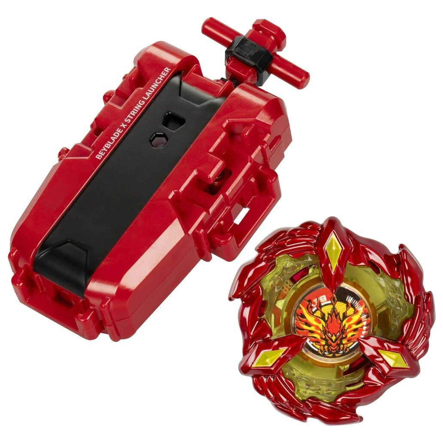 Beyblade X Deluxe zaganjalnik s potegom (String Launcher) komplet fotografija izdelka
