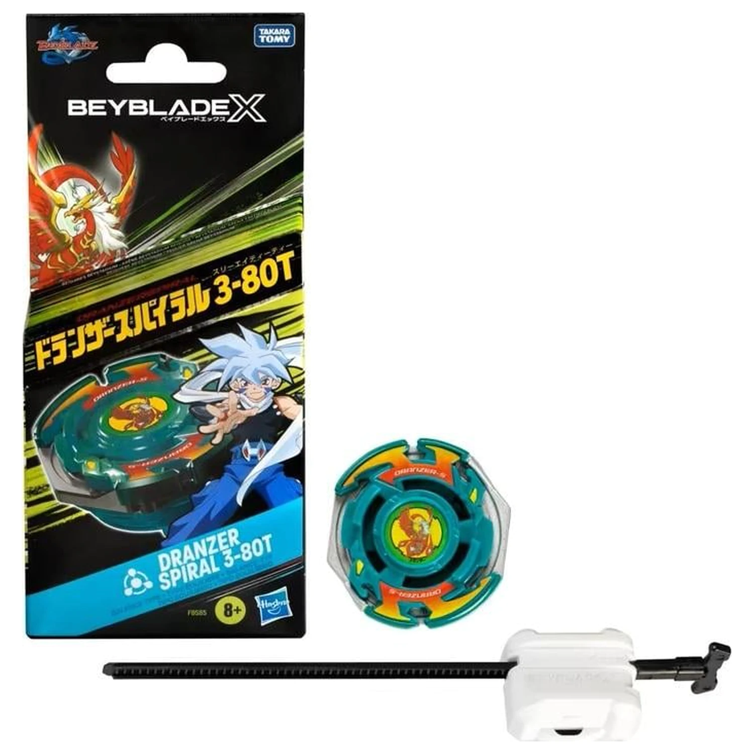 Beyblade X Dranzer Spiral 3-80T Anniversary X-Over Starter začetni paket fotografija izdelka