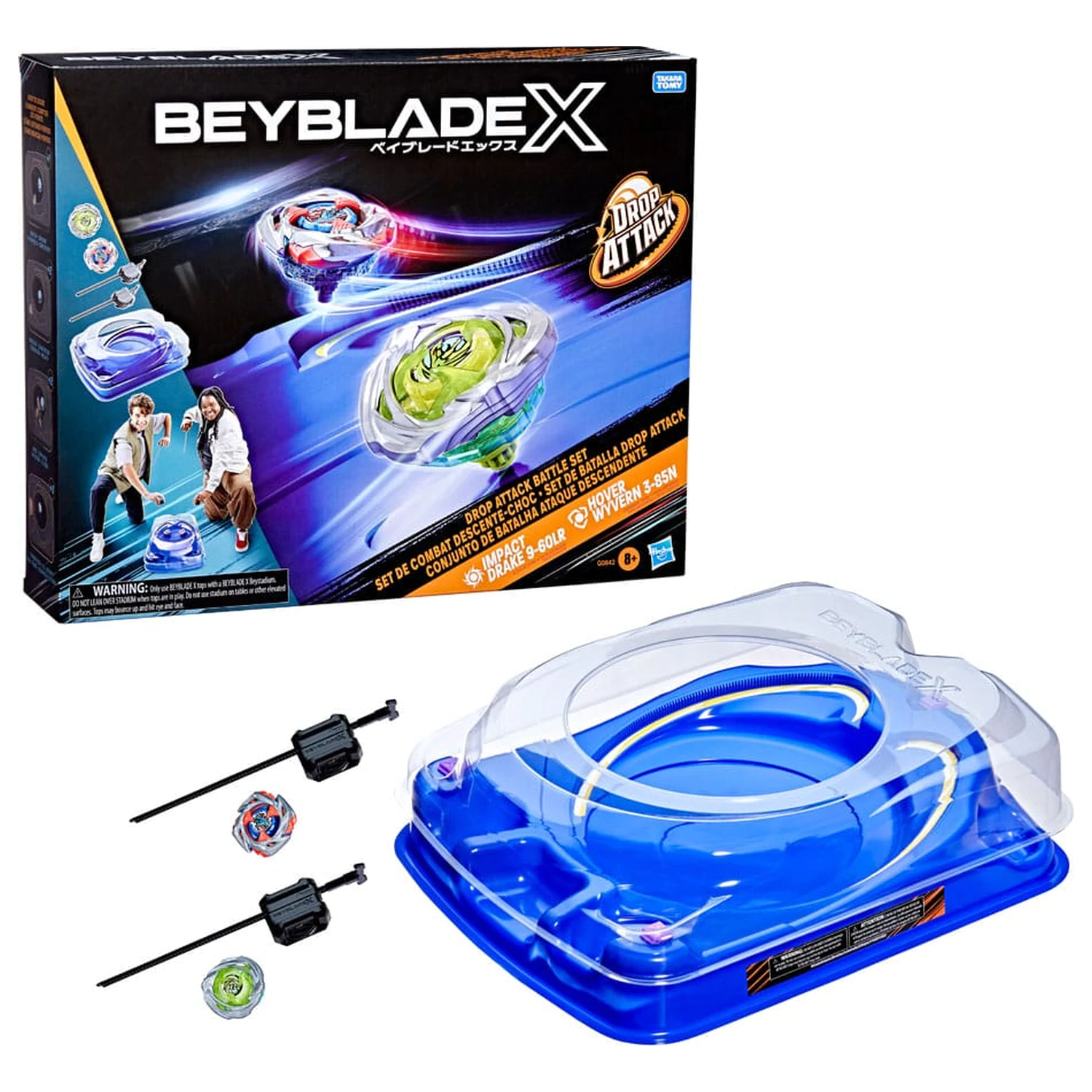 Beyblade X Drop Attack Bojni set fotografija izdelka