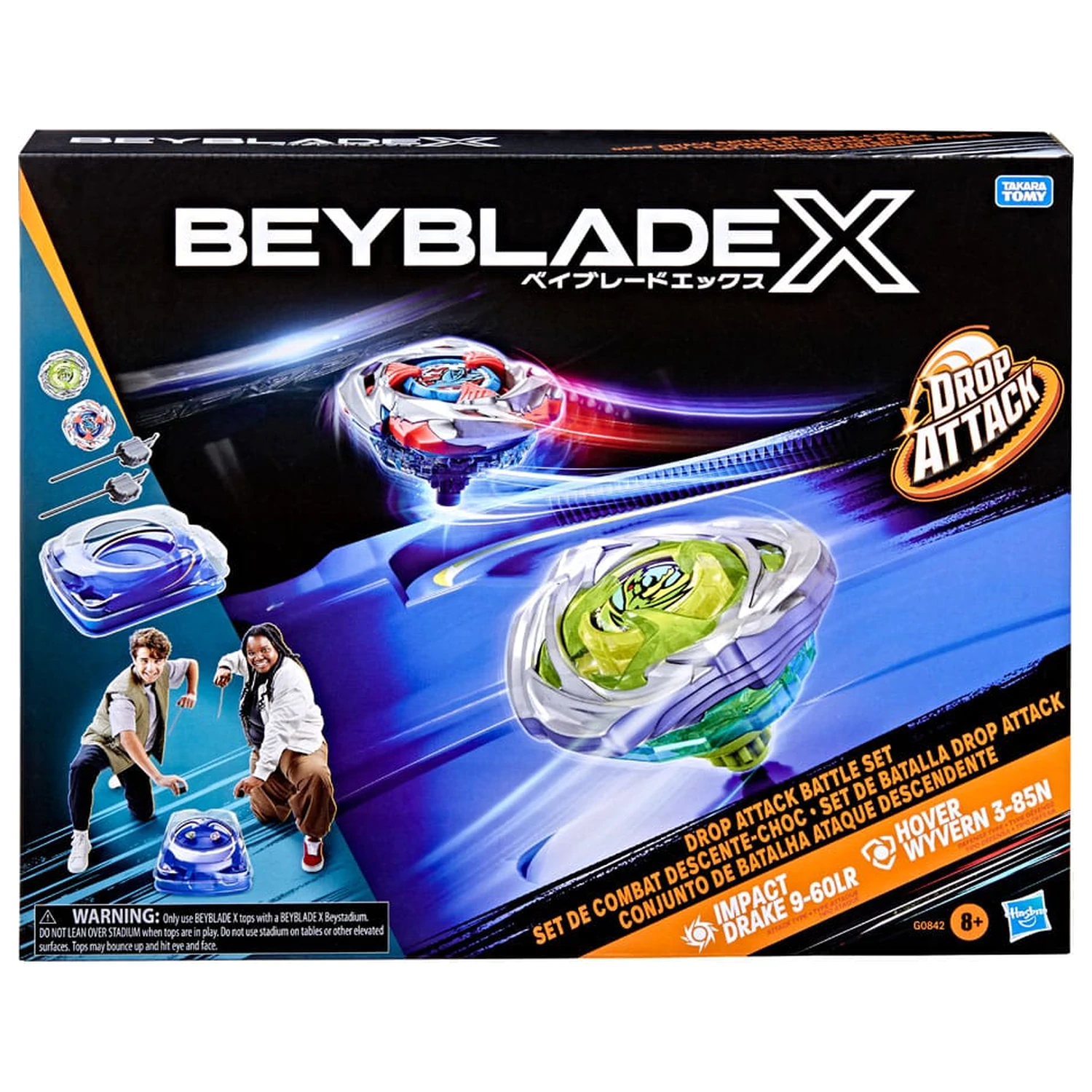 Beyblade X Drop Attack Bojni set fotografija izdelka
