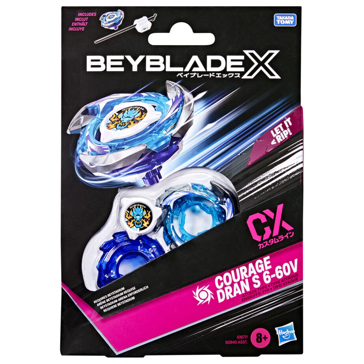 Beyblade X Reaper Incendio T 4-70K komplet igre fotografija izdelka