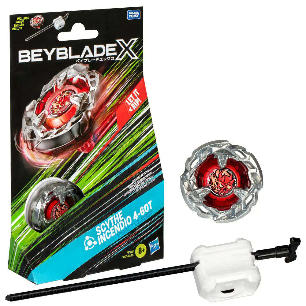 BeybladeX Scythe Incendio 4-60T igra fotografija izdelka