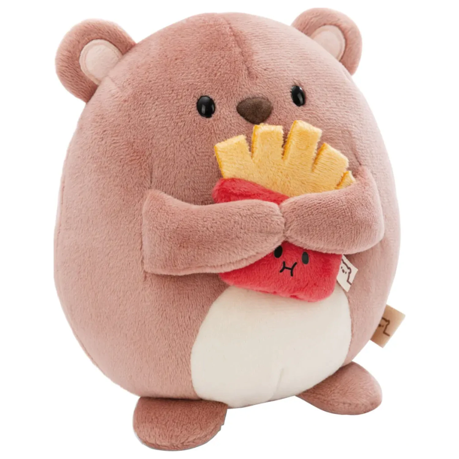 BIG FRIENDS Bear Nomo s pomfritom plišast 27cm fotografija izdelka