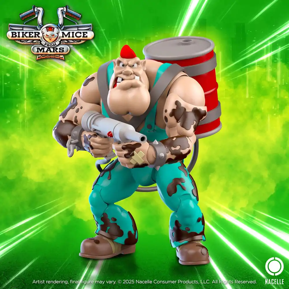 Biker Mice From Mars akcijska figura Greasepit 23 cm fotografija izdelka