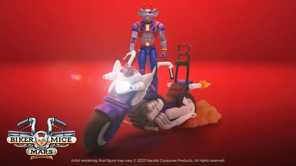 Biker Mice From Mars Vozilo Modo's Mondo Helikopter 25 cm fotografija izdelka