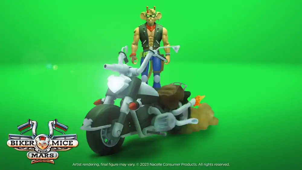 Biker Mice From Mars Vozilo Throttle's Martian Monster motor 23 cm fotografija izdelka