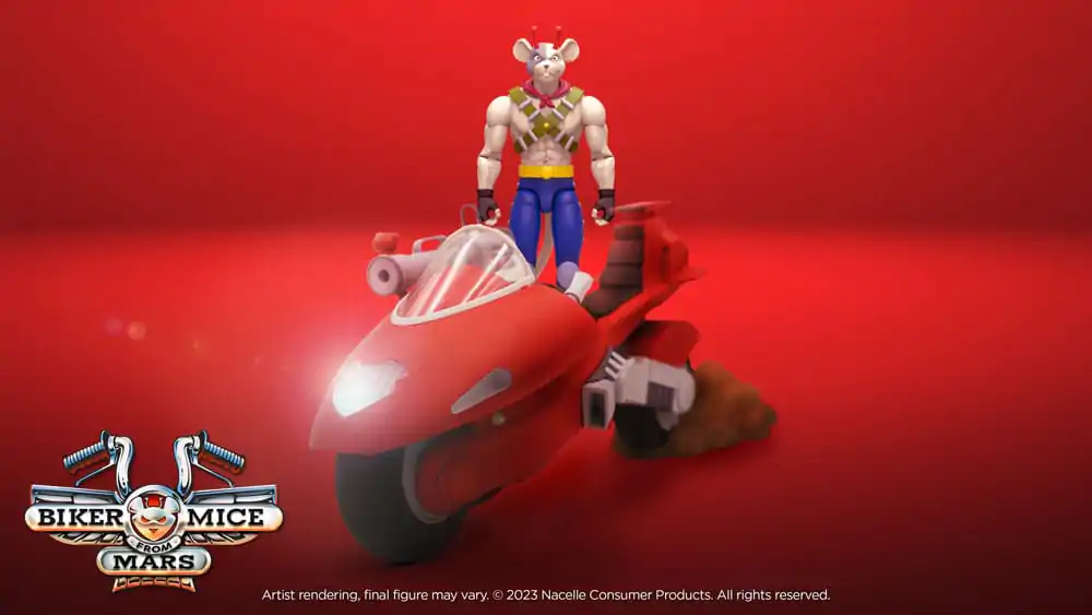 Biker Mice From Mars Vozilo Vinnie's Radical Raketne sani 25 cm fotografija izdelka