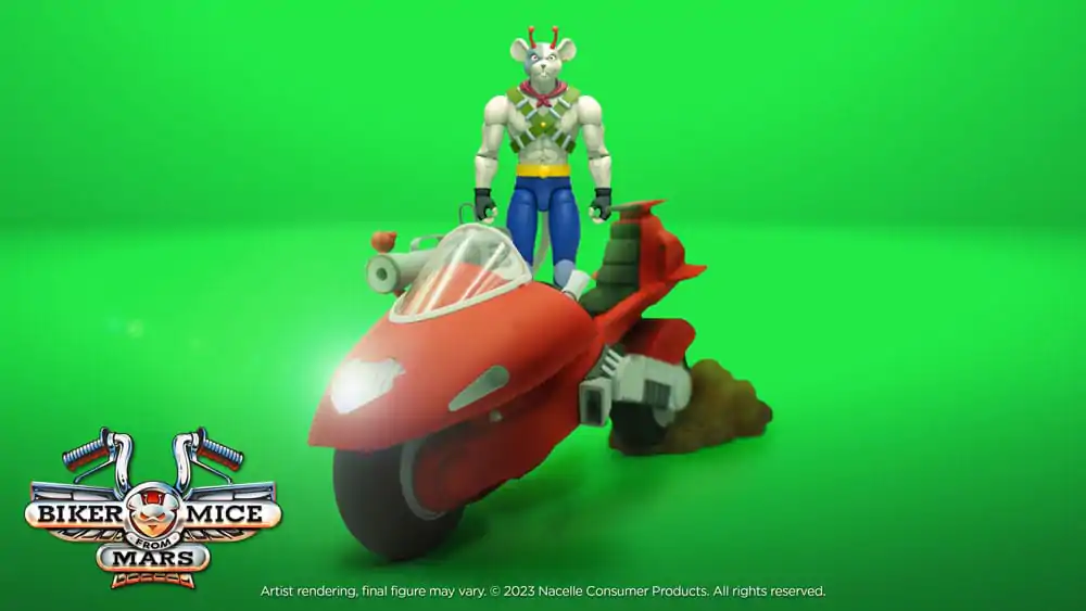 Biker Mice From Mars Vozilo Vinnie's Radical Raketne sani 25 cm fotografija izdelka