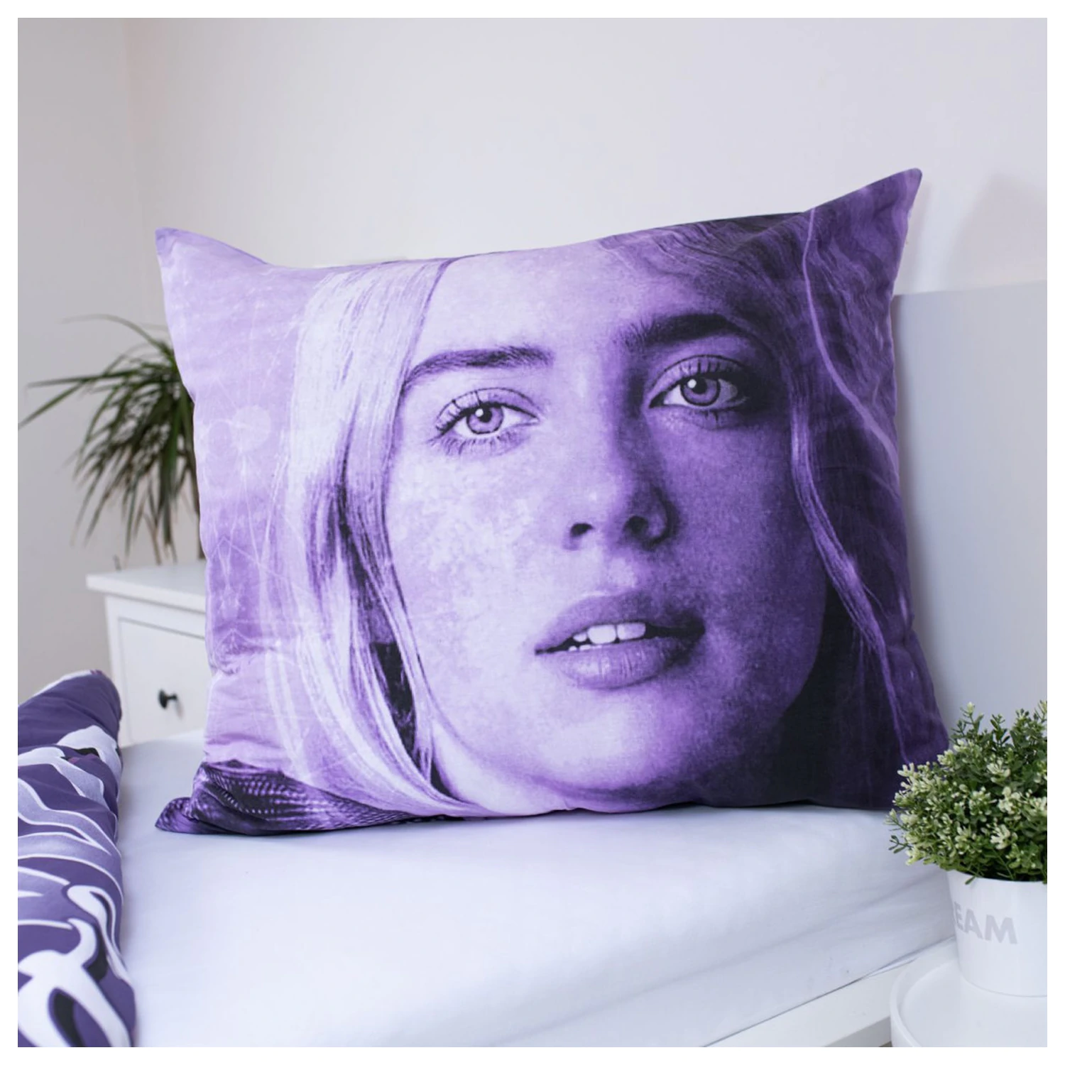 Billie Eilish Wild Flower prevleka za odejo fotografija izdelka
