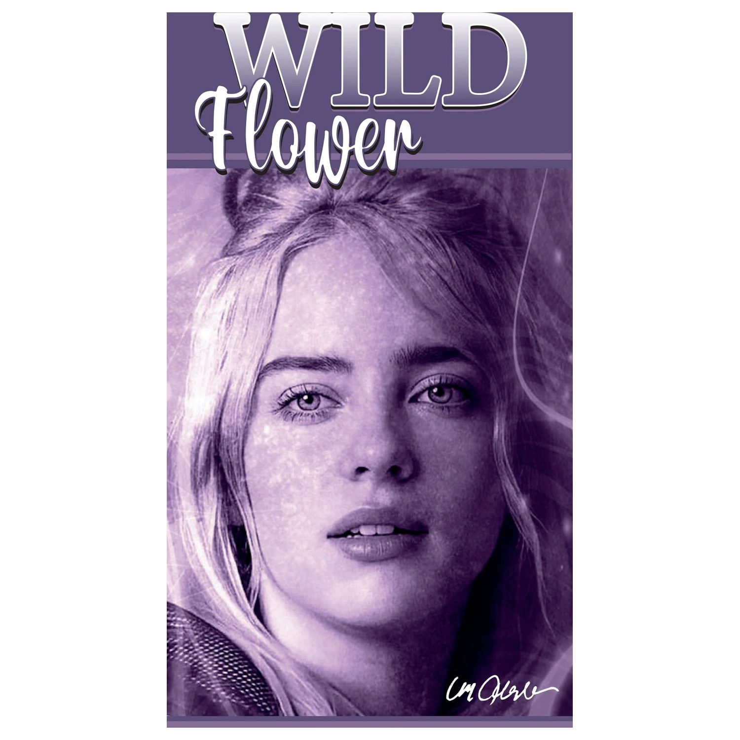 Billie Eilish Wild Flower brisača fotografija izdelka