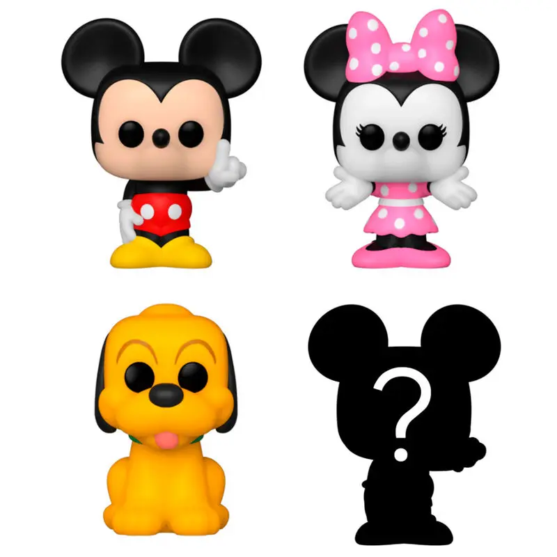 Disney Bitty POP! Vinilna Figura 4-Pack Mickey 2,5 cm fotografija izdelka