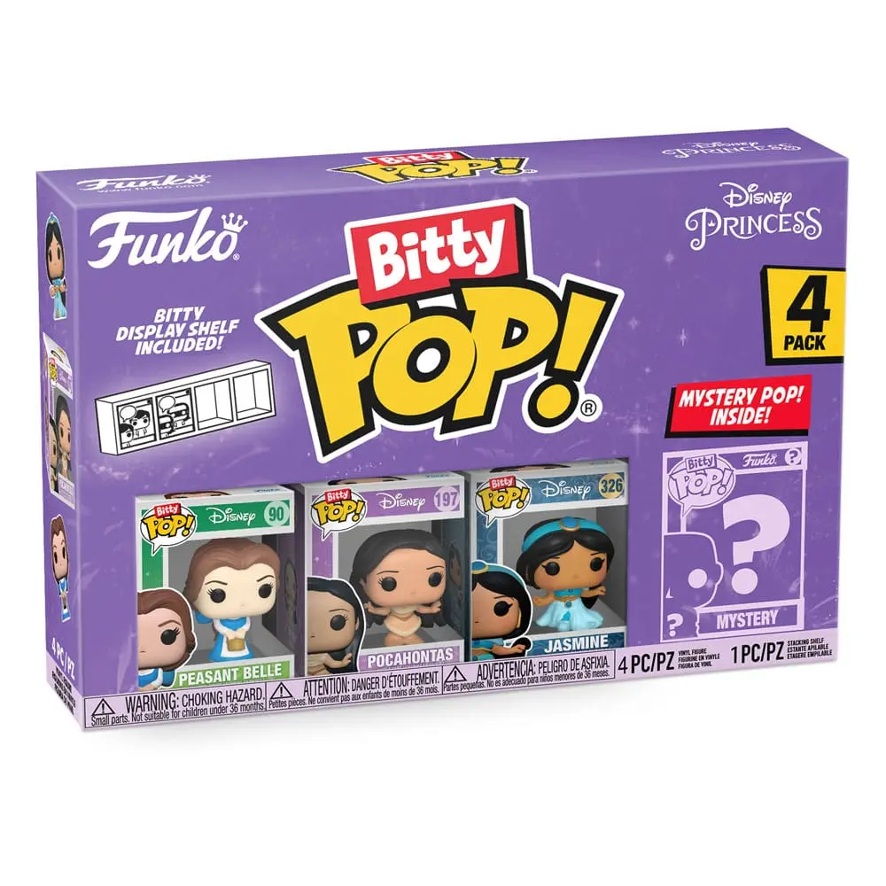 Disney Princesses Bitty POP! Vinilna figura 4-Pack Belle 2,5 cm fotografija izdelka