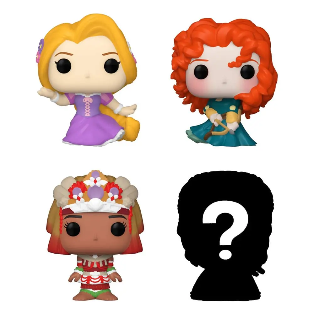 Disney Princesses Bitty POP! Vinilna figura - 4-pack Rapunzel 2,5 cm fotografija izdelka