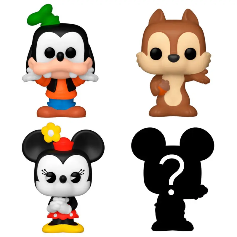 Disney Bitty POP! Vinyl Figure 4-Pack Goofy 2,5 cm - Vinilna Figura - Set 4 fotografija izdelka