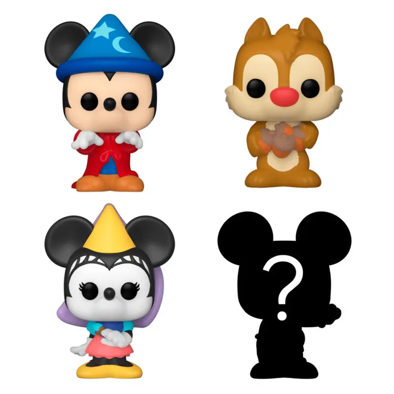 Disney Bitty POP! Vinilna Figura 4-Pack Sorcerer Mickey 2,5 cm fotografija izdelka