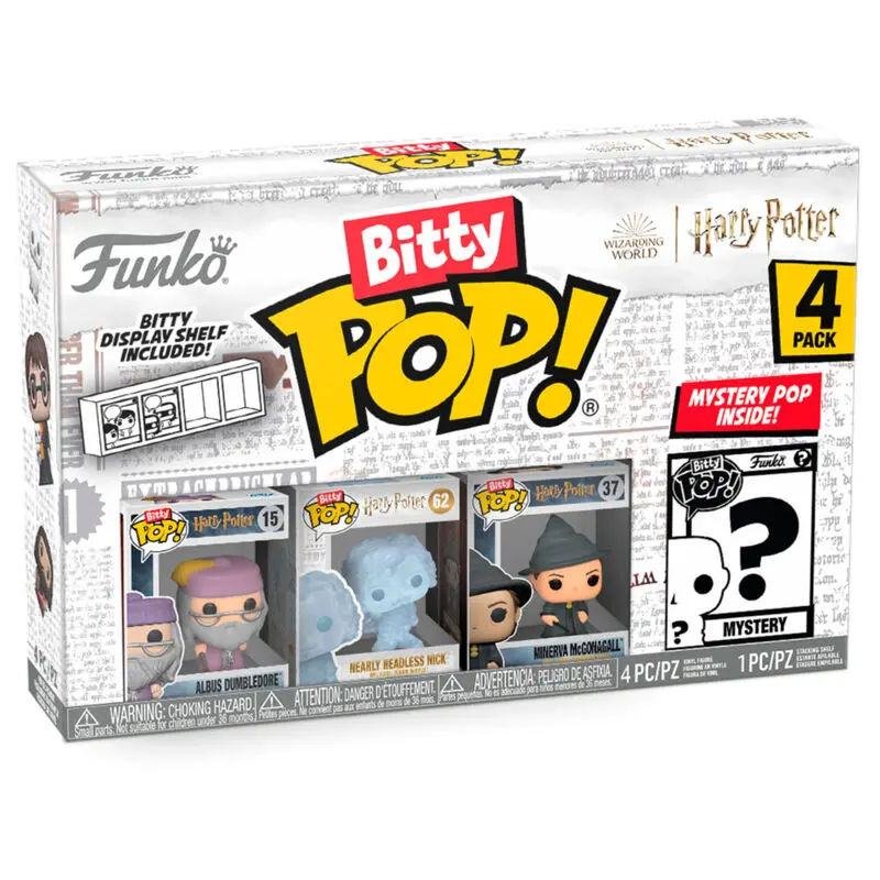 Harry Potter Bitty POP! Vinilna figura 4-pack Dumbledore 2,5 cm fotografija izdelka