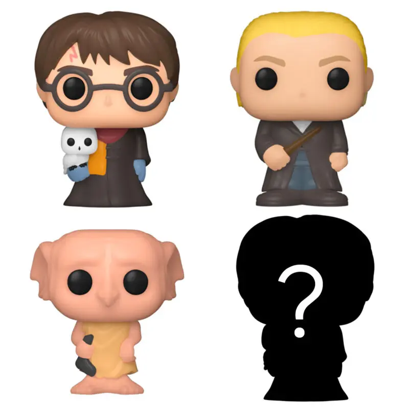 Harry Potter Bitty POP! Vinilna figura 4-Pack Harry 2,5 cm fotografija izdelka