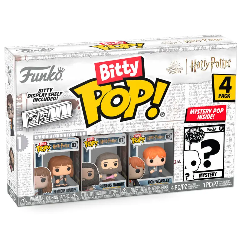 Harry Potter Bitty POP! Vinilna figura 4-Pack Hermione 2,5 cm fotografija izdelka