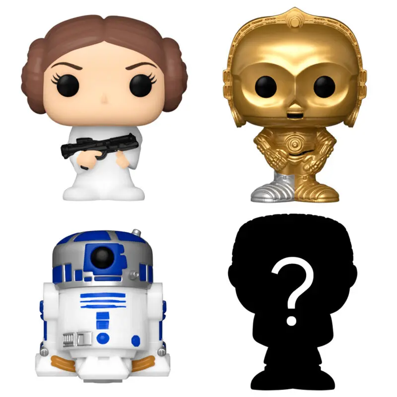 Star Wars Bitty POP! Vinilna figura 4-Pack Leia 2,5 cm fotografija izdelka