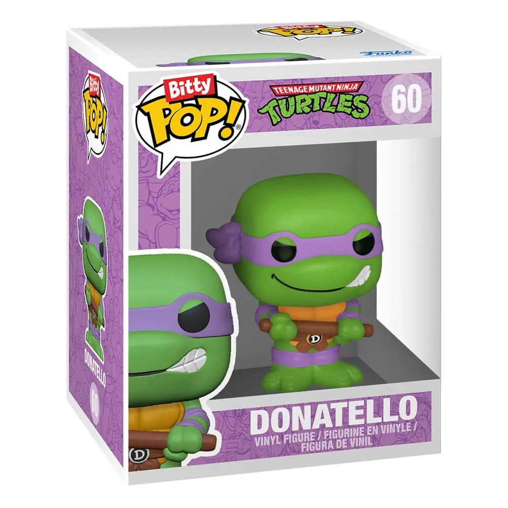 Teenage Mutant Ninja Turtles Bitty POP! Vinilna Figura 4-Pack Donatello 2,5 cm fotografija izdelka